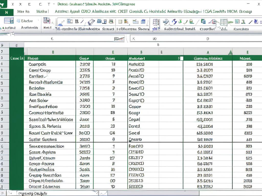 Многоуровневая иерархическая группировка в таблице Excel