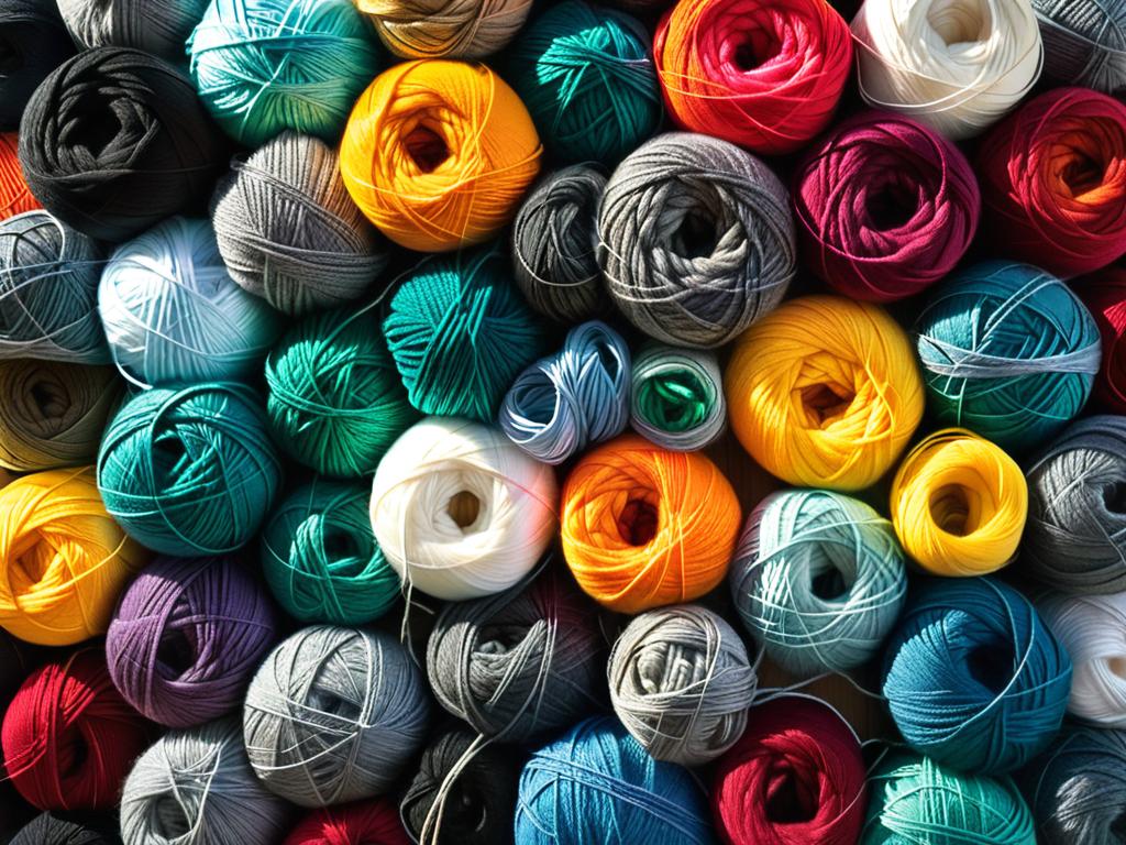 Подбор разноцветной пряжи для вязания носков