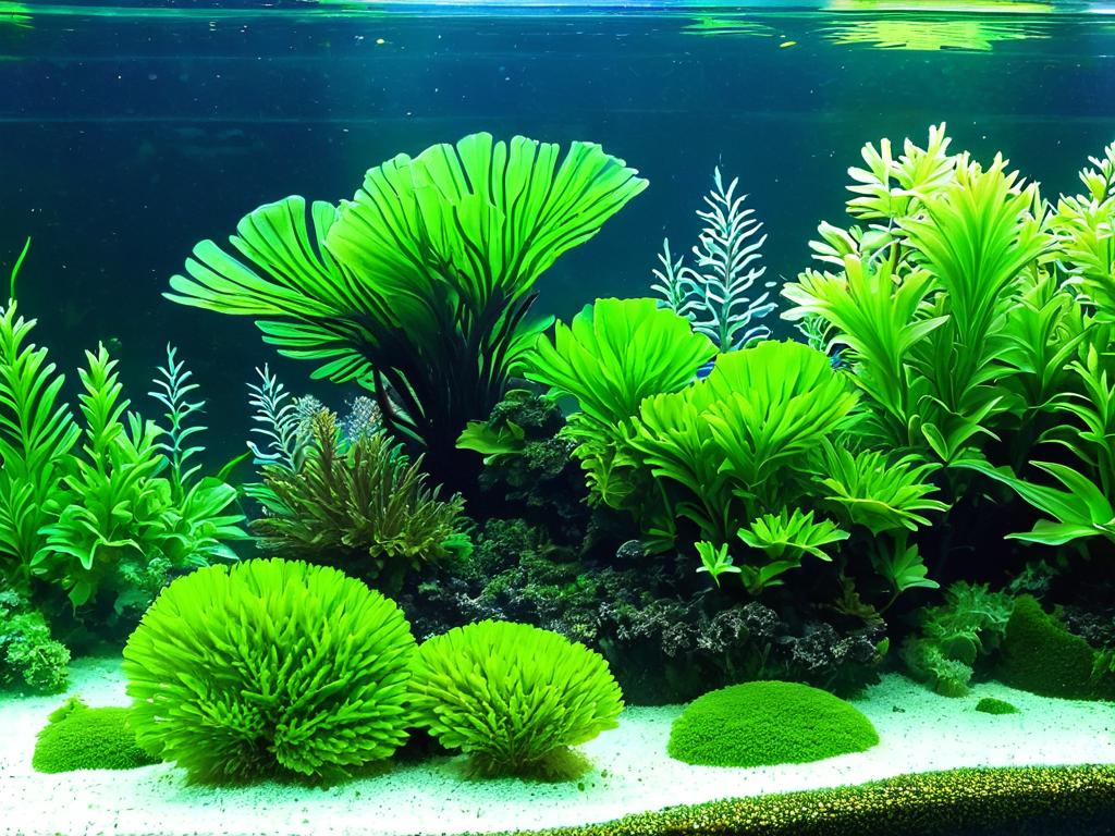 Чрезмерный рост водорослей в аквариуме