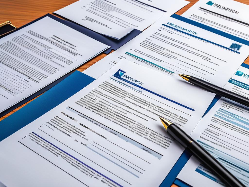 Различные официальные документы, иллюстрирующие типы регламентов в компании