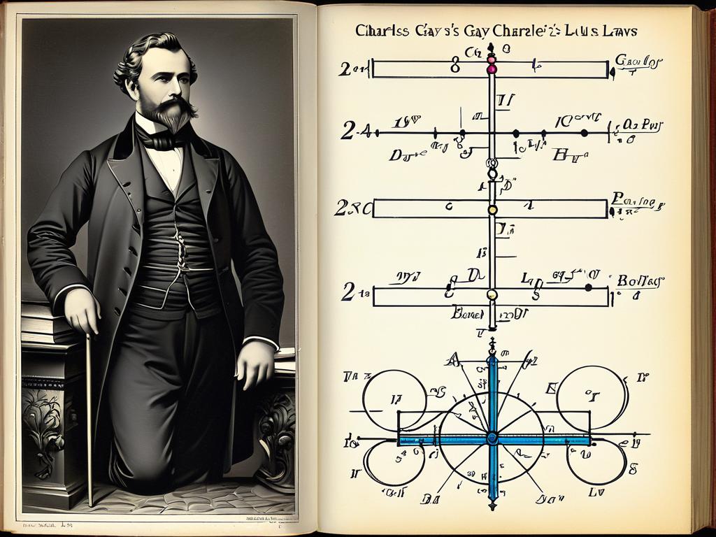 Диаграммы и формулы, относящиеся к законам Бойля, Шарля и Гей-Люссака