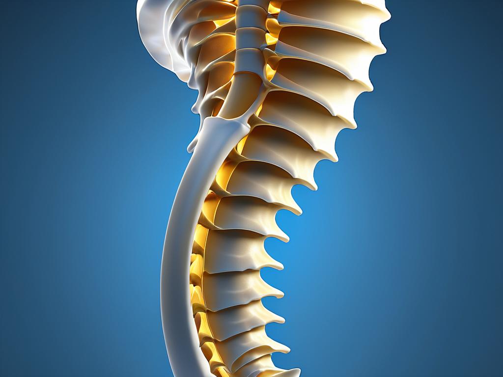 Трехмерная модель сколиотической деформации позвоночника