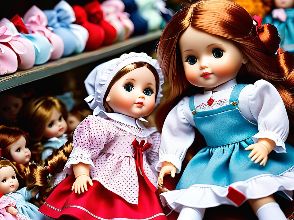 Куклы изготавливаются вручную на испанских фабриках