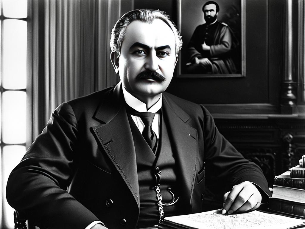 Историческое фото Петра Алабина, основателя музея в Самаре