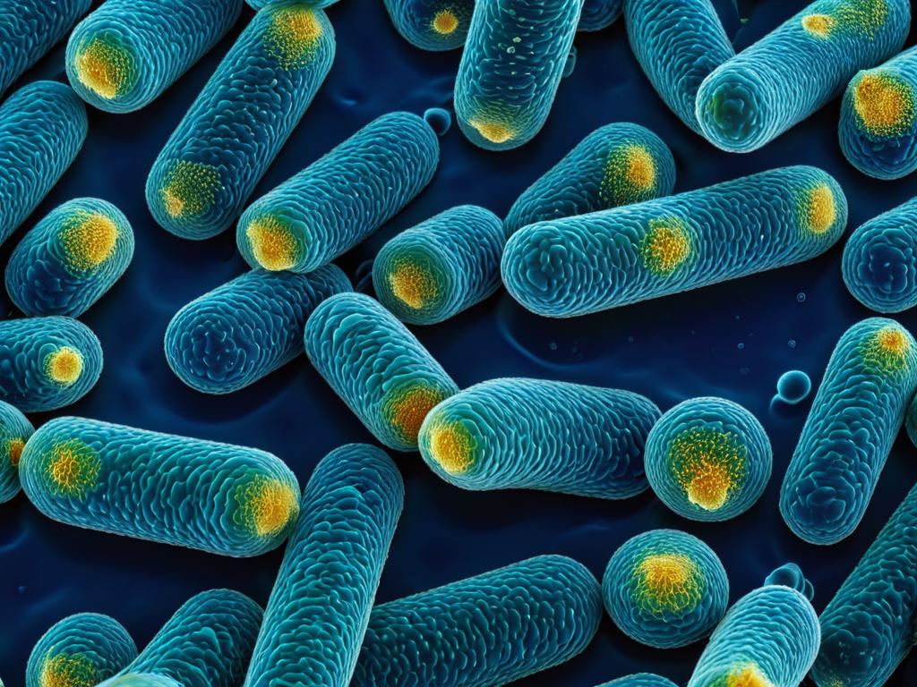 Микроскопическое изображение пропионибактерий акне