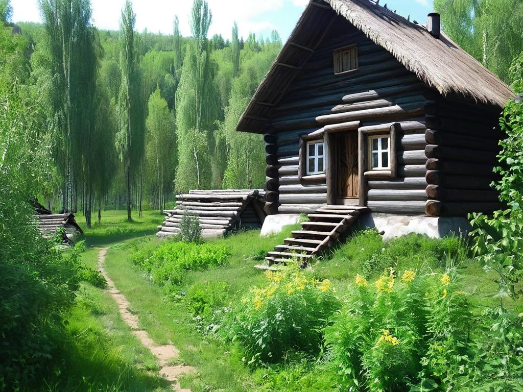 Этнографический музей под открытым небом, где представлена жизнь в традиционной русской деревне,