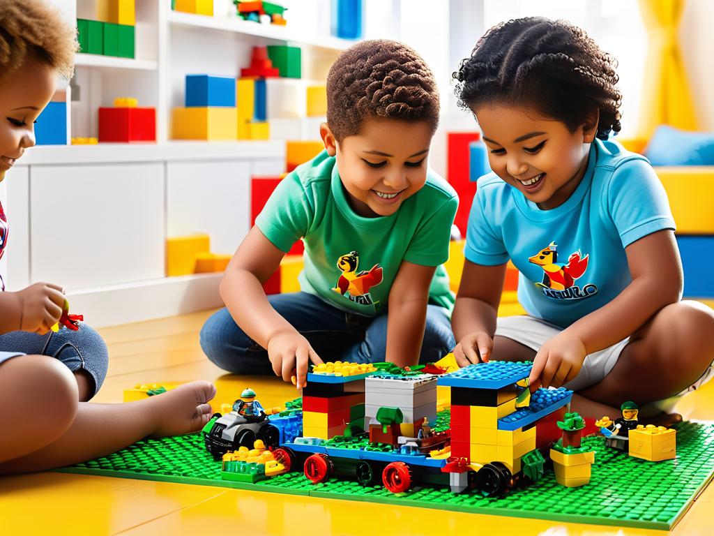 Дети конструируют, играют и развиваются с новыми наборами Лего 2024 года