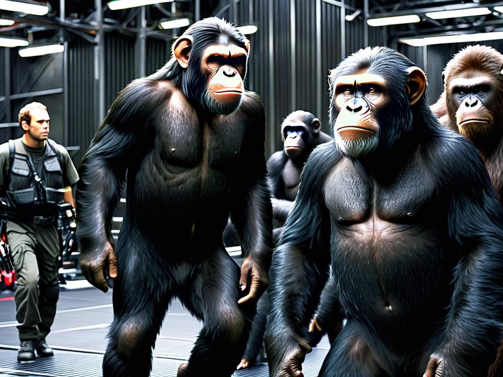 Технология захвата движения, используемая при съемках фильма «Восстание планеты обезьян»