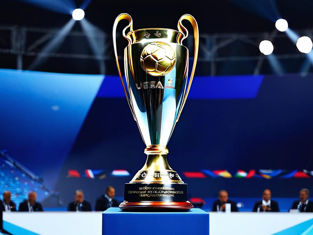 Трофей для победителя чемпионата Европы по футболу УЕФА