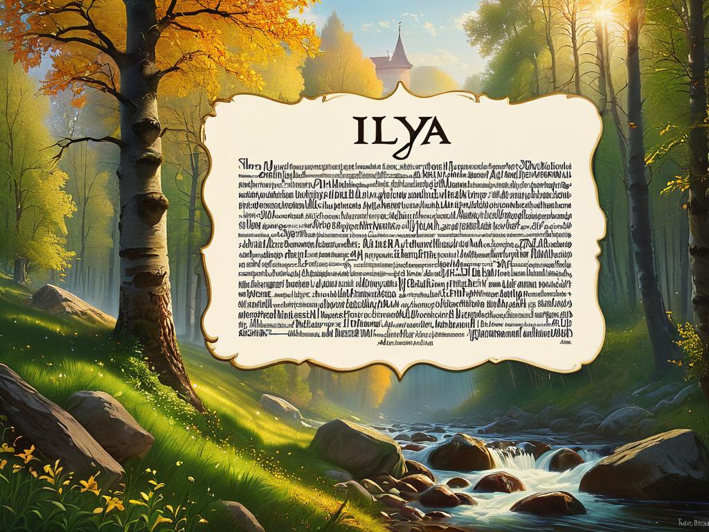 Значение имени Илья в старославянском языке