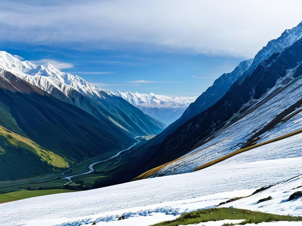 Кавказские горы в России, где Лермонтов находился в ссылке, когда писал стихотворение «Завещание»