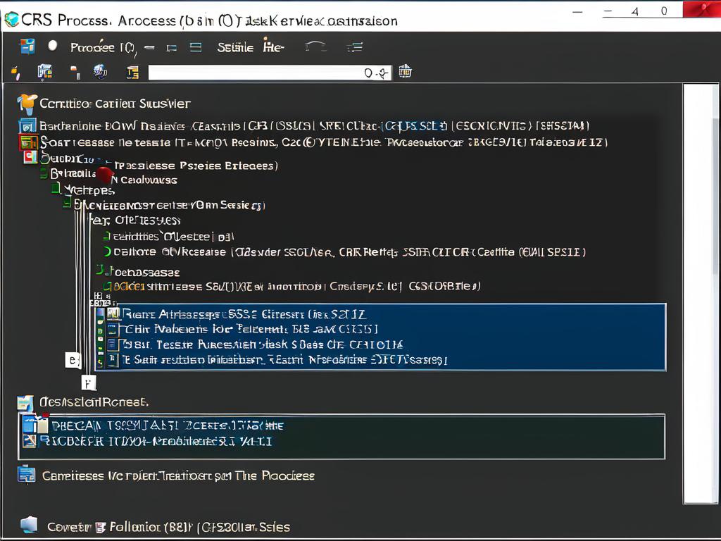 Скриншот процесса csrss.exe в диспетчере задач