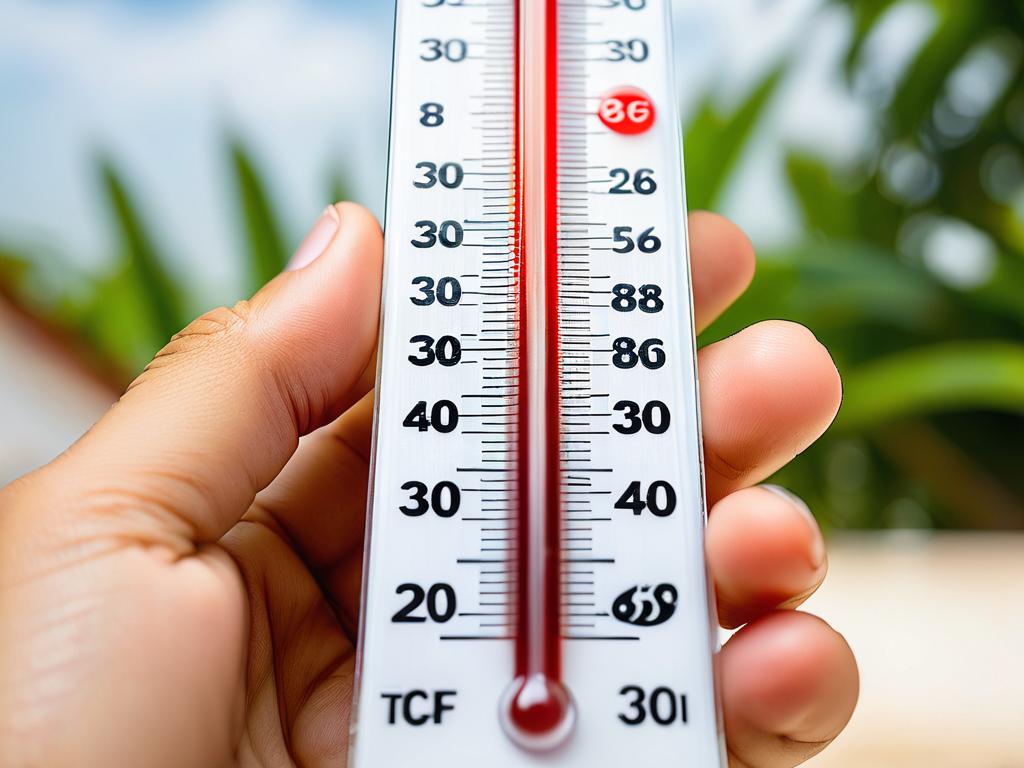Измерение температуры у ребенка