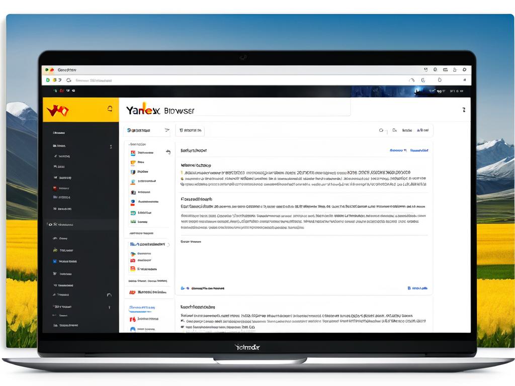 Полная страница истории браузера Яндекс на компьютере со списком посещений