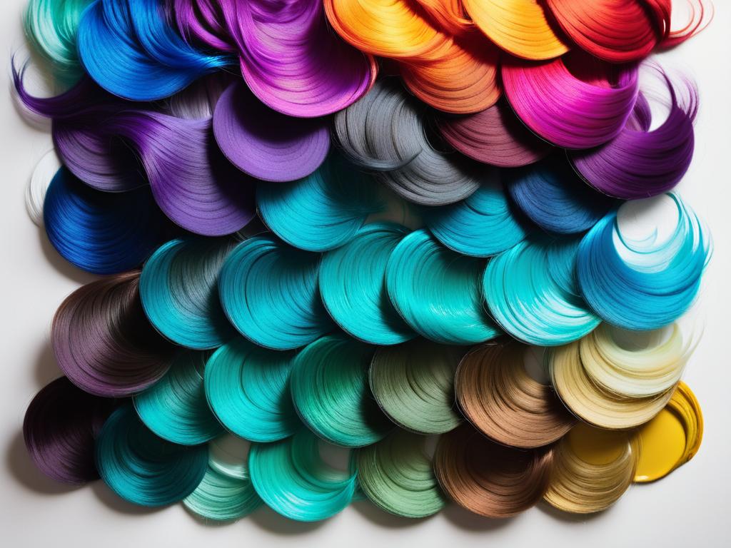 Широкая палитра цветов красок для волос