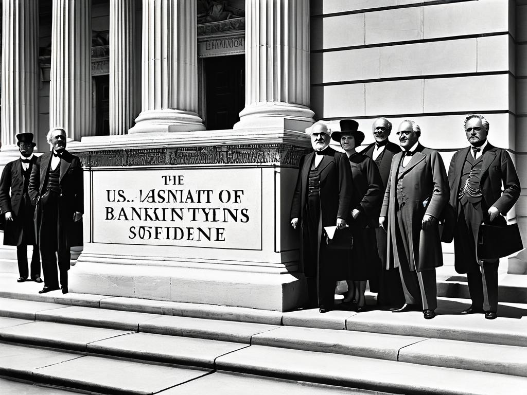 История формирования банковской системы США на протяжении лет