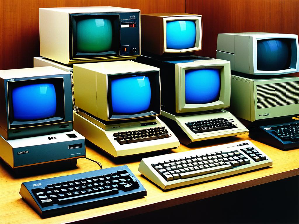 Фото некоторых из первых персональных компьютеров 1970-х годов
