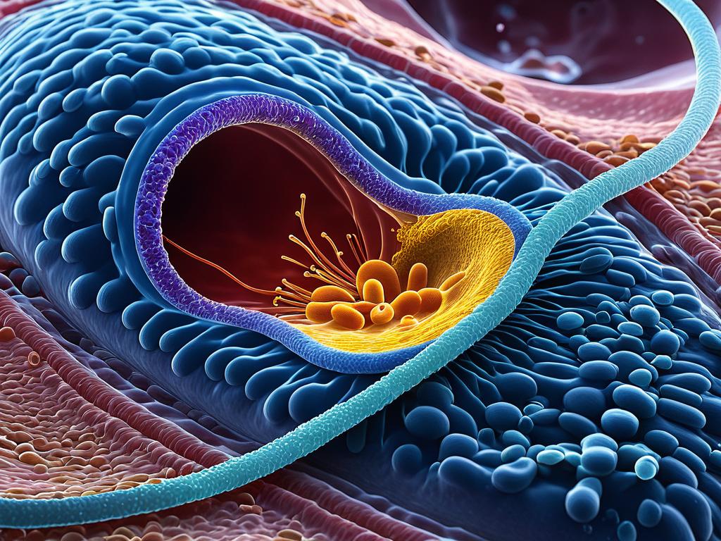 Бактерии инфицируют ткани предстательной железы через уретру