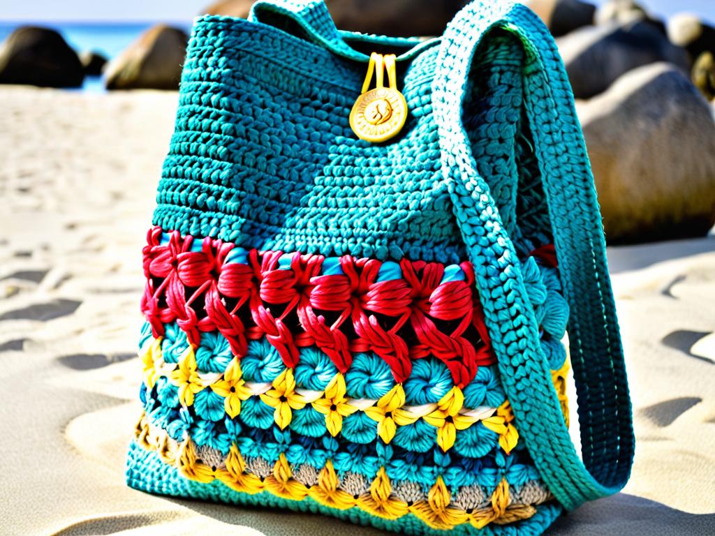 Различные типы вязаных крючком сумок - хобо, рюкзак, клатчи, пляжные