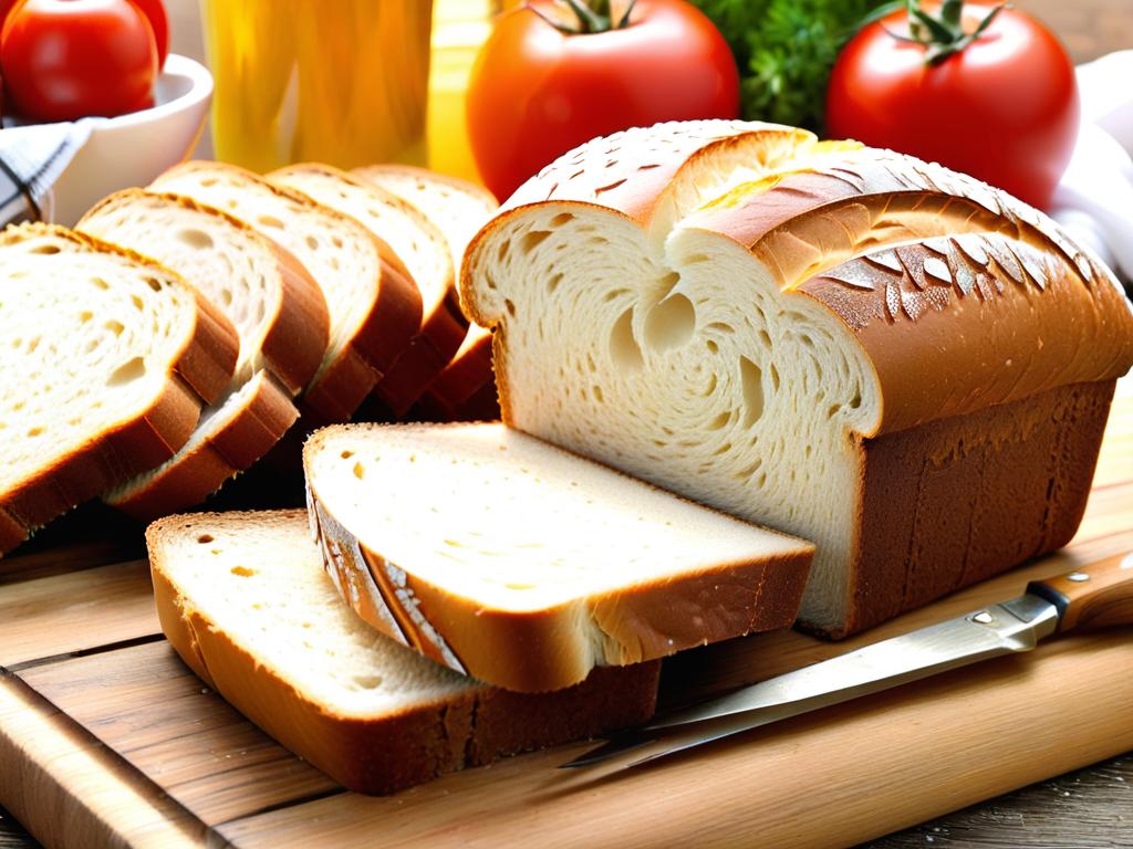 Пищевая ценность белого хлеба