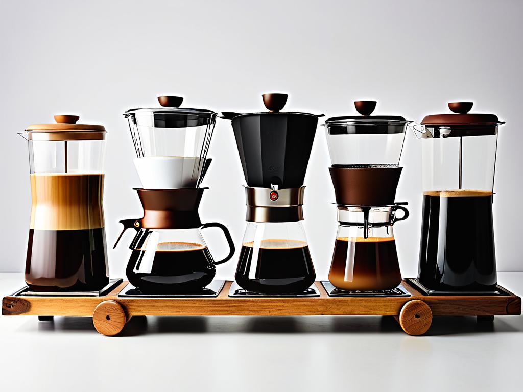 Разные способы приготовления кофе