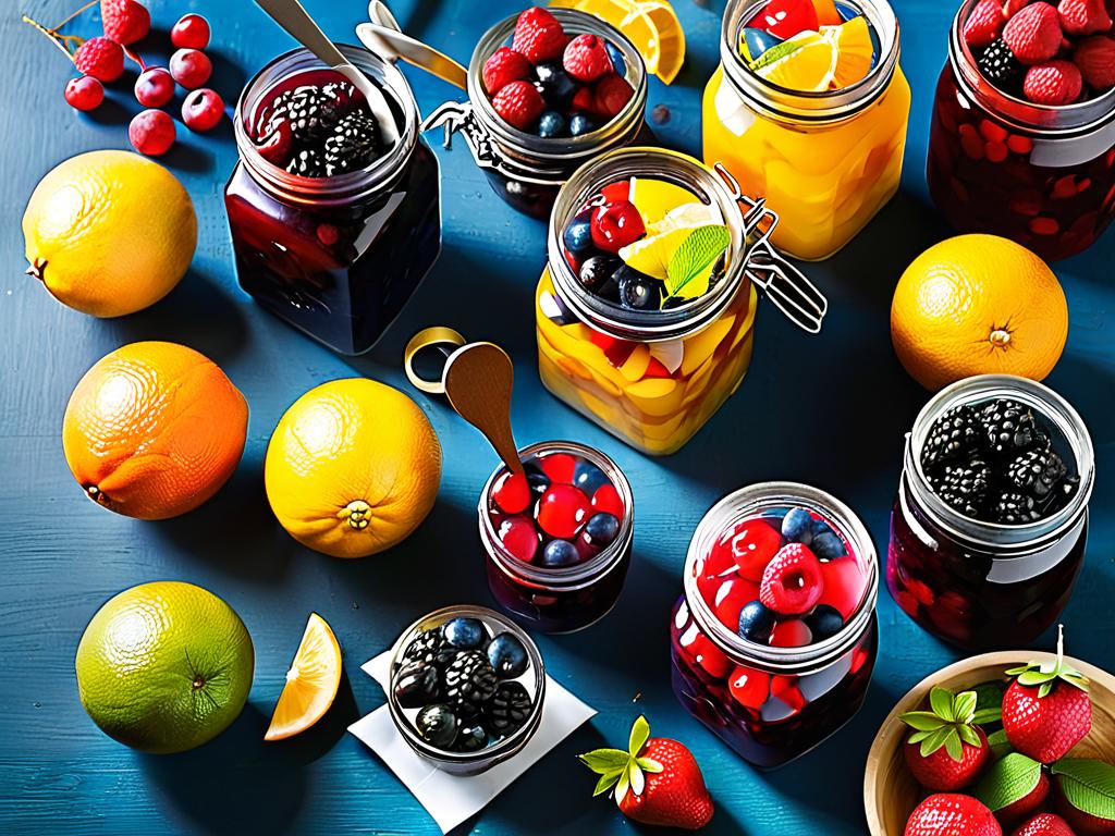 Разнообразие домашних фруктовых конфитюров из ягод и цитрусовых
