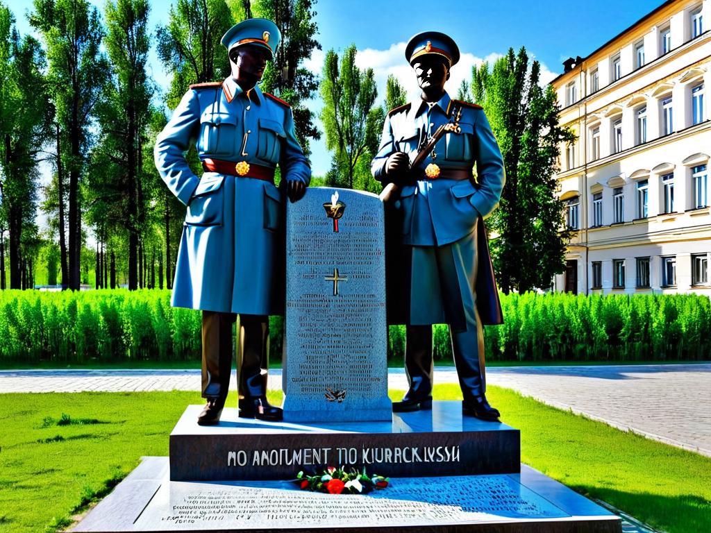 Памятник в Курске, посвященный погибшим в Великой Отечественной войне