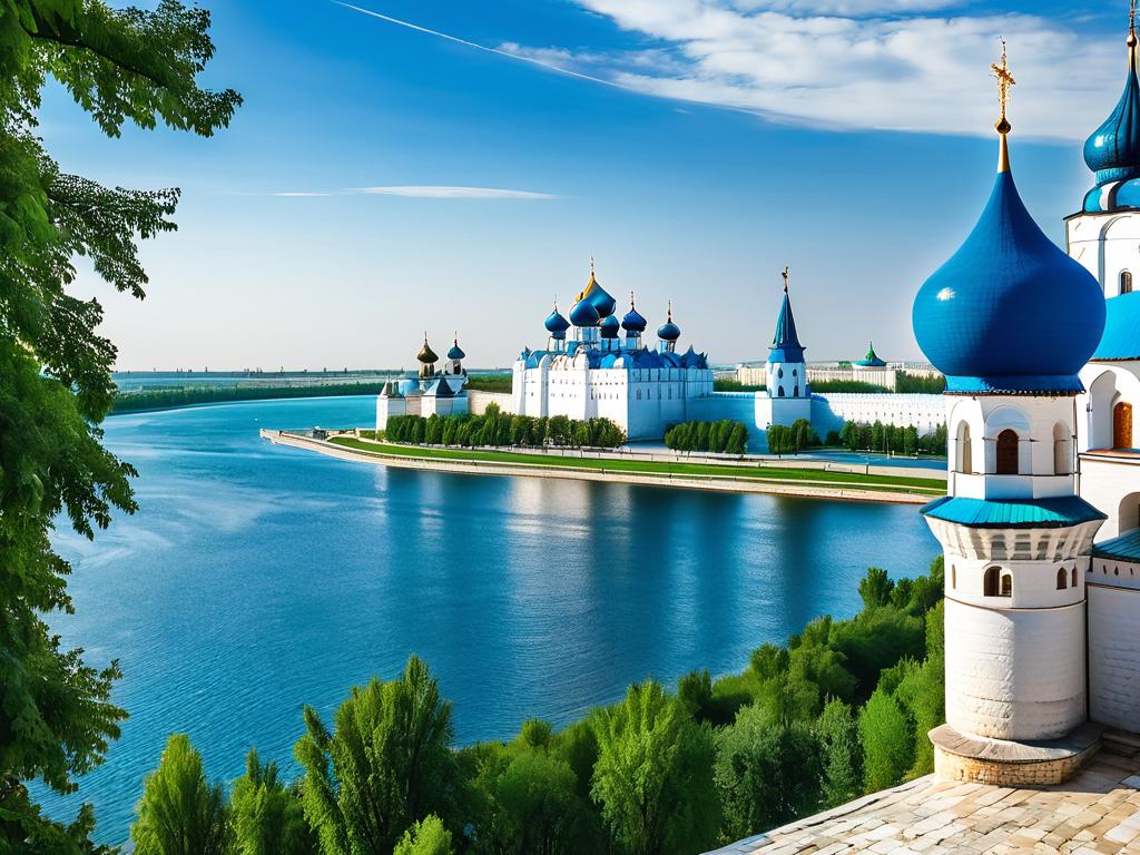 Ростов кремль озеро