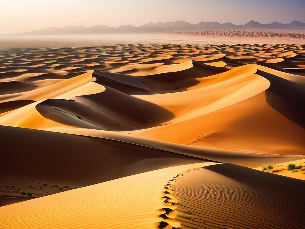 Песчаные дюны Аравийской пустыни