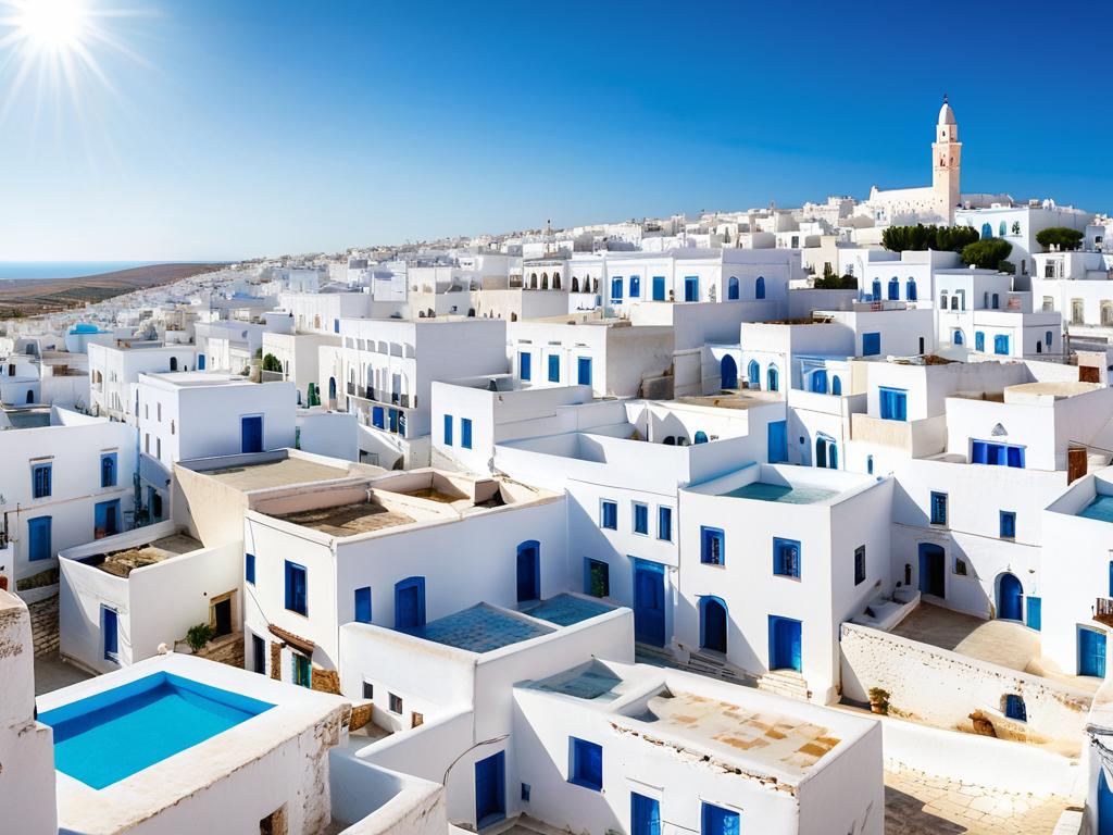 Типичный тунисский город