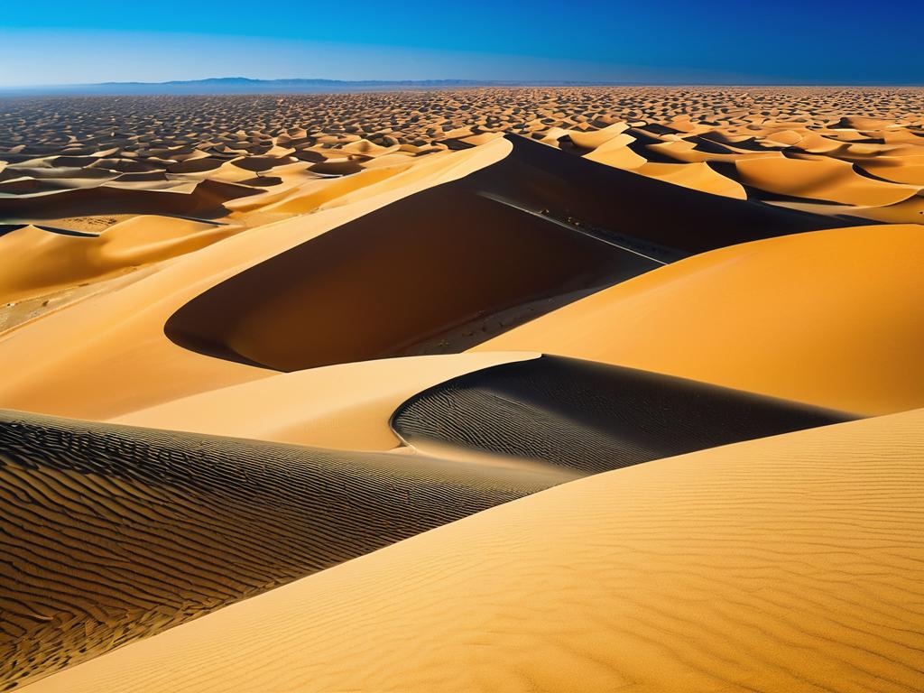 Пустыня Сахара в Тунисе