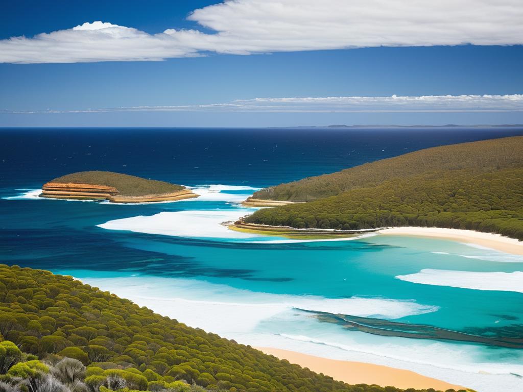 Южные регионы Австралии имеют умеренный океанический климат с четырьмя четко выраженными сезонами