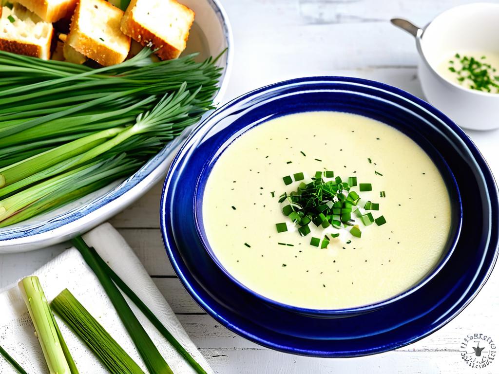 Крем-суп из белой спаржи