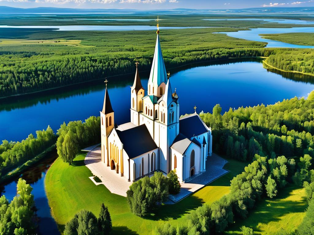 Белоозерский Спасо-Преображенский собор XII века