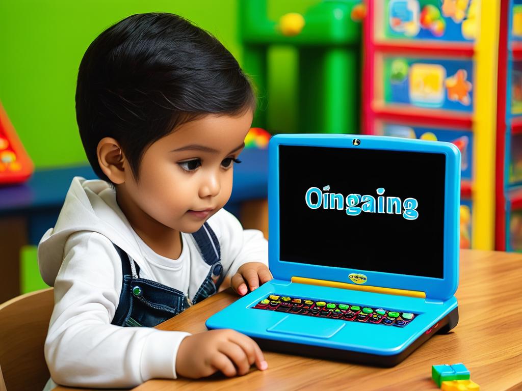 Ребенок учится программировать, играя в игру