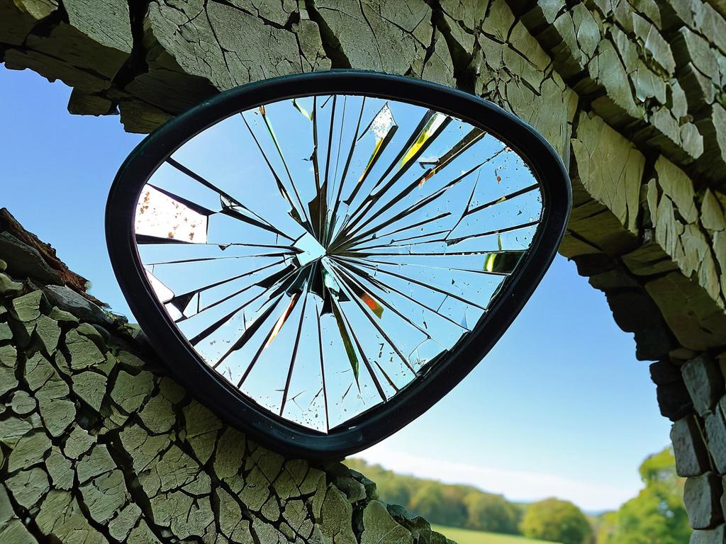 Разбитые зеркала с древности считались дурным знаком, предвещающим беды в жизни