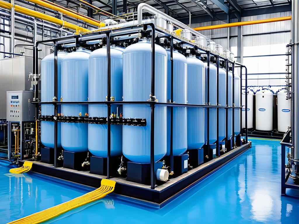 Деионизированная вода крайне важна для промывки полупроводников