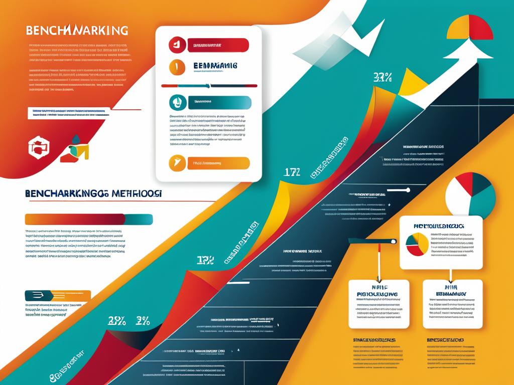 Инфографика объясняющая методологию бенчмаркинга