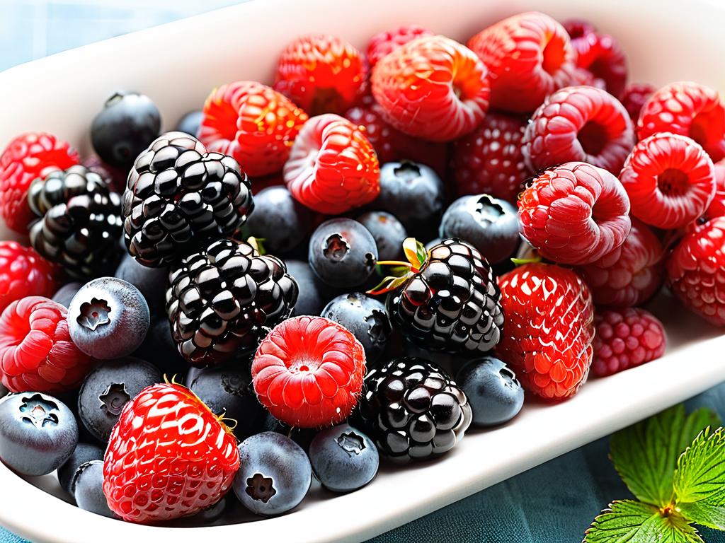Разные ягоды, отлично подходящие для домашнего варенья на желатине