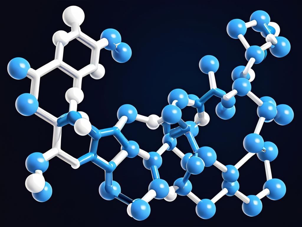 Химическая структура молекул амилозы и амилопектина