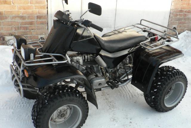 Home-made ATVs based on the Urals