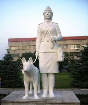 памятник собакам великой отечественной войны