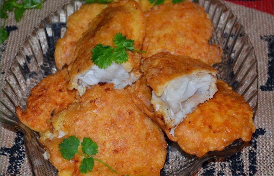 Fish in cognac batter