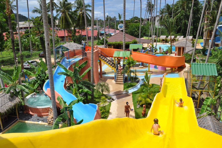 Waterpark of the resort