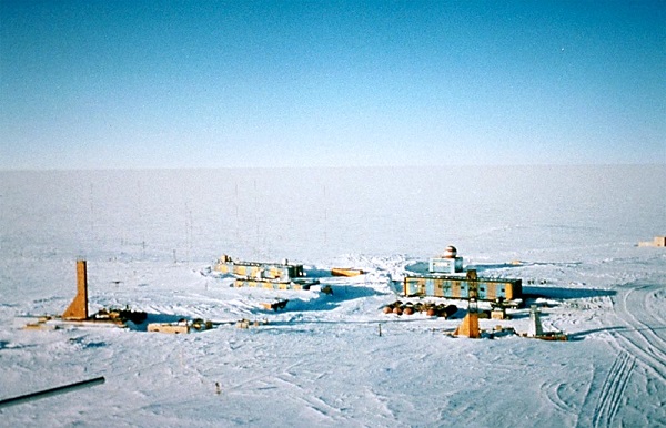 Volcano in antarctica