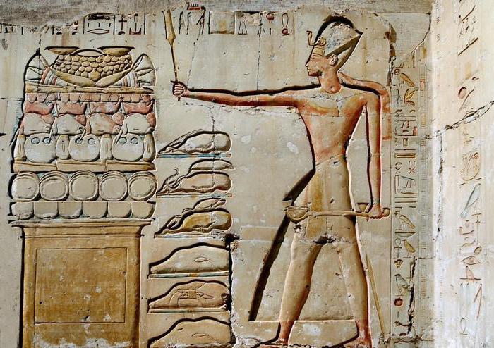 На чем рисовали в древнем египте