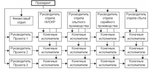 Организационная структура предприятия ООО