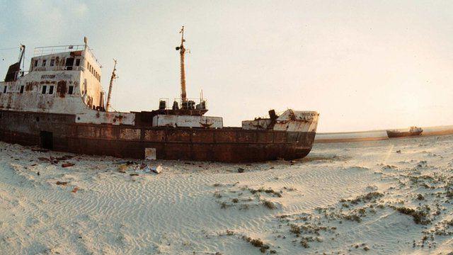 почему высохло аральское море фото