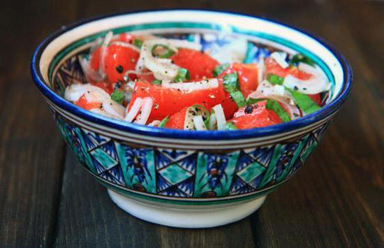 узбекский салат 