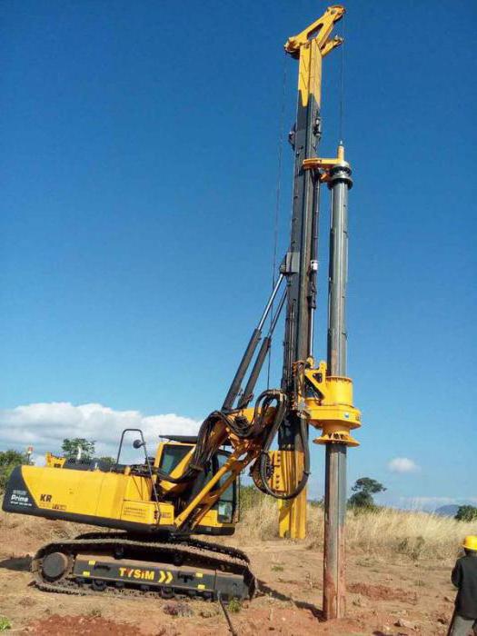 leader drilling under piles